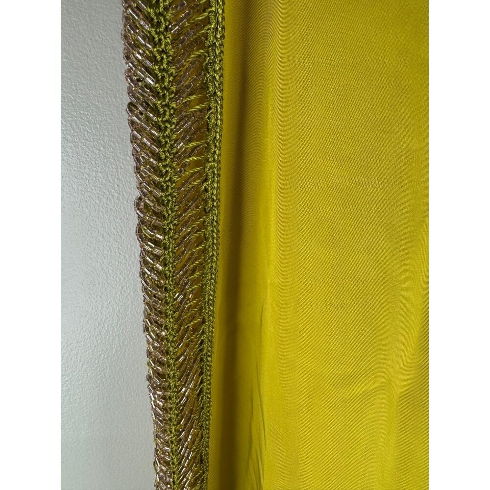 My Beachy Side Beaded Cover-Up Wide-Leg Pants Size M NWT - Picture 6 of 7